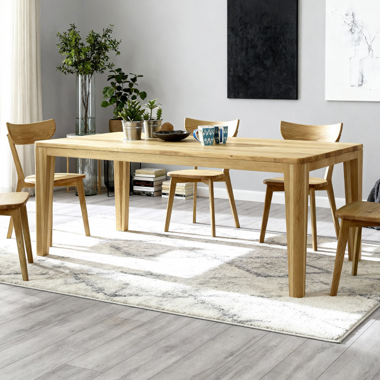 Esstisch DUB Öl massiv, Modell YORK 200 x 100 cm