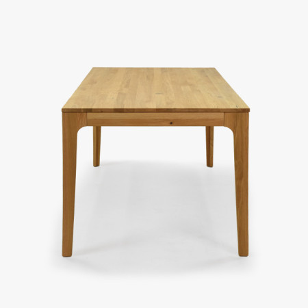 Ausziehbarer Holztisch - Eiche 180 cm lang