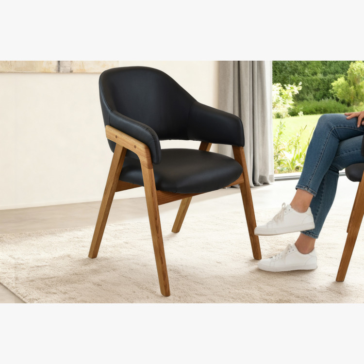 Jedezimmer-Set aus massiver Eiche Lucas + Beny