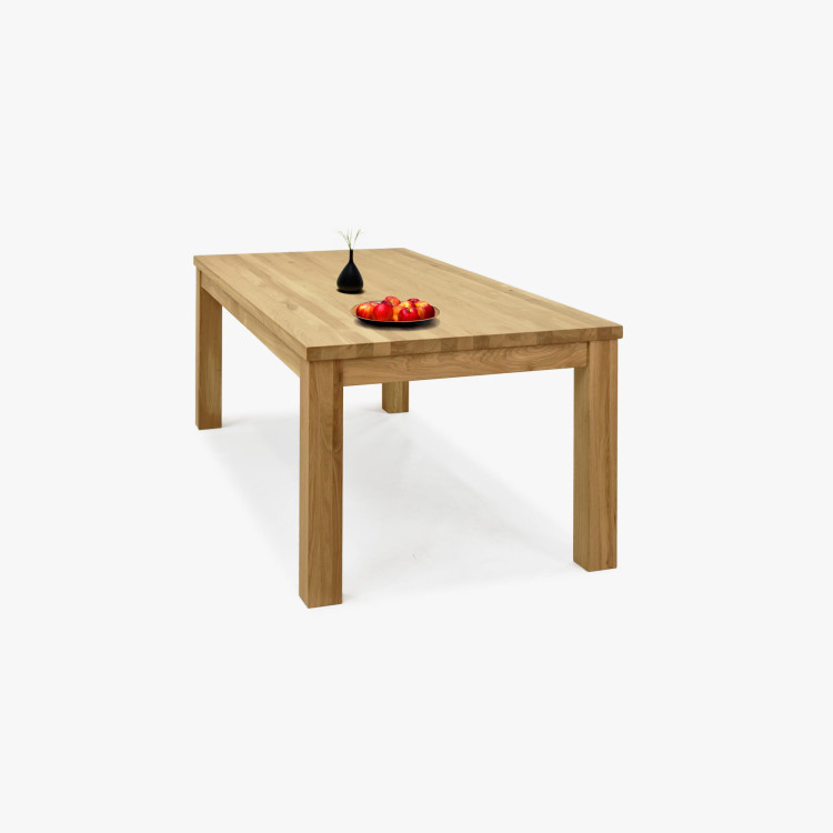 Massiver Eichen-Esstisch 200 x 100 cm