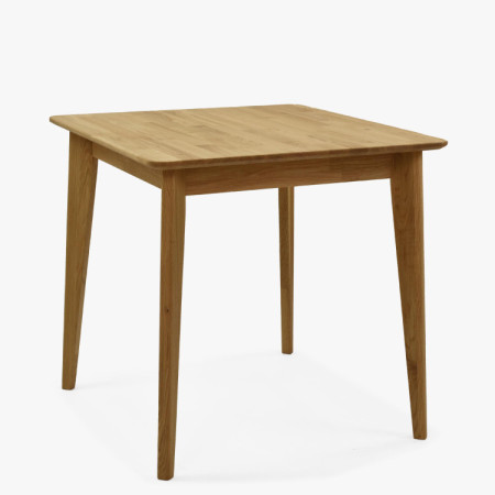 Člärförmiger Holztisch 75 x 75 cm