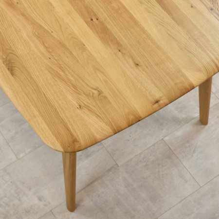 Luxuriöser Eichentisch 160 x 90 cm mit Ausziehfunktion