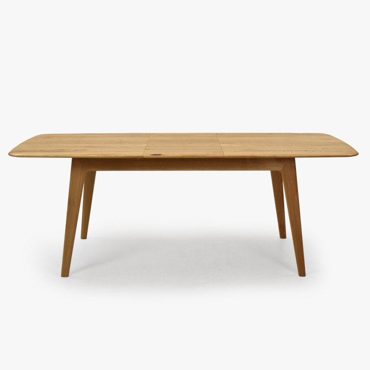 Luxuriöser Eichentisch 160 x 90 cm mit Ausziehfunktion