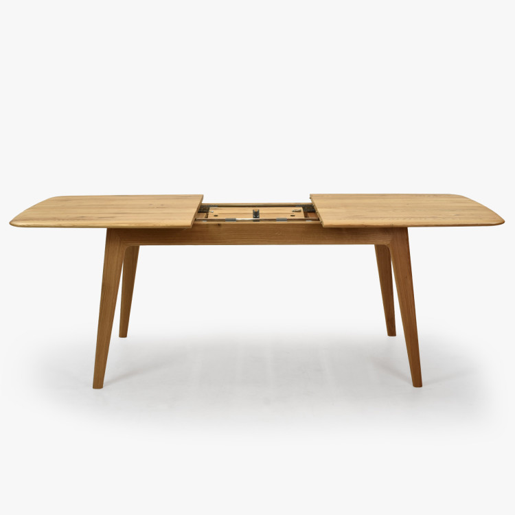 Luxuriöser Eichentisch 160 x 90 cm mit Ausziehfunktion