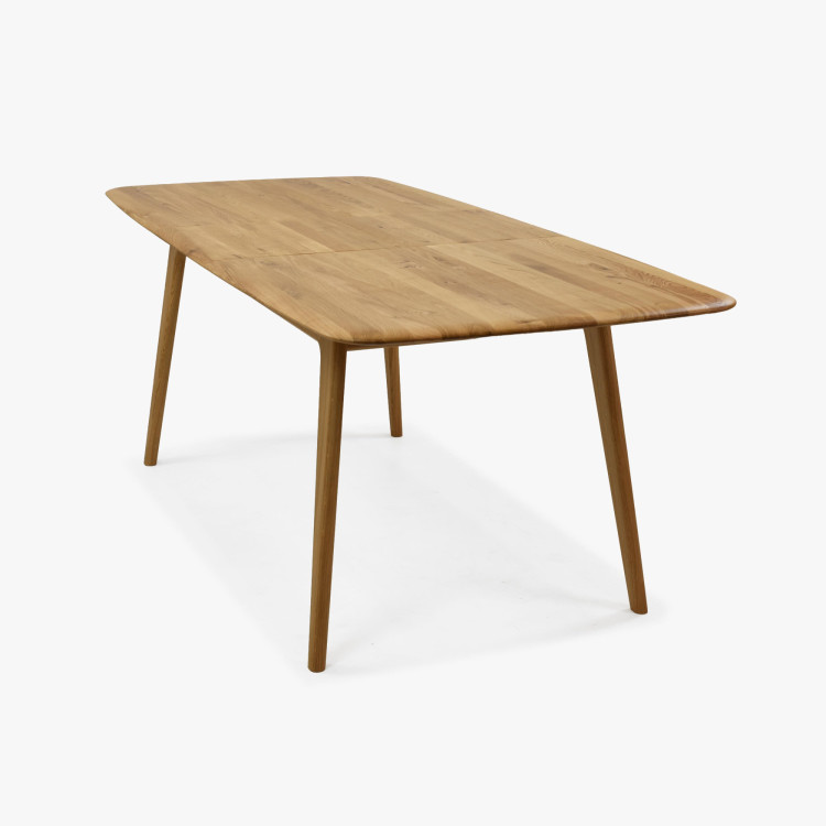 Luxuriöser Eichentisch 160 x 90 cm mit Ausziehfunktion