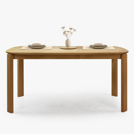 Designierter Holzesstisch 160 x 90 cm