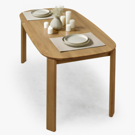 Designierter Holzesstisch 160 x 90 cm