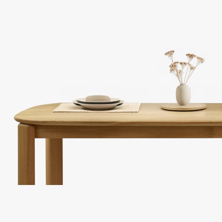 Designierter Holzesstisch 160 x 90 cm