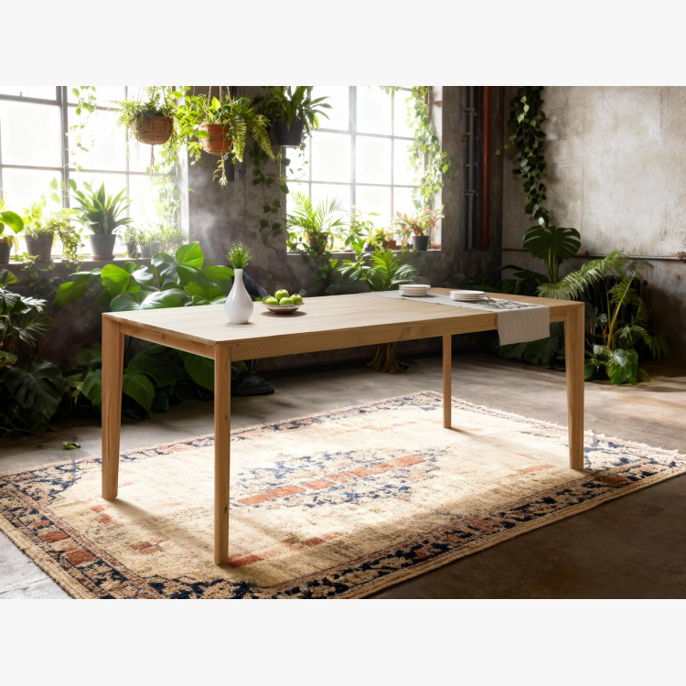 Dubesst Esstisch Oslo 180 × 90 cm mit Stühlen Ori