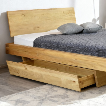 Massives Bett Matúš 160x200 cm aus Fichte für 2 Personen
