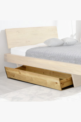 Stauraum-Schublade aus FSC-zertifiziertem Fichtenholz natur