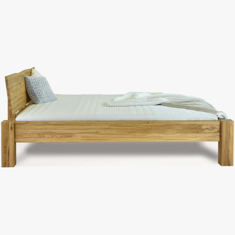 Man­del­bett aus massiver Eiche, Dunaj 180 x 200 cm