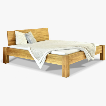 Man­del­bett aus massiver Eiche, Dunaj 180 x 200 cm