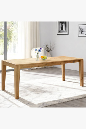 Massivholz Ausziehbarer Eiche Tisch 160 - 210 cm