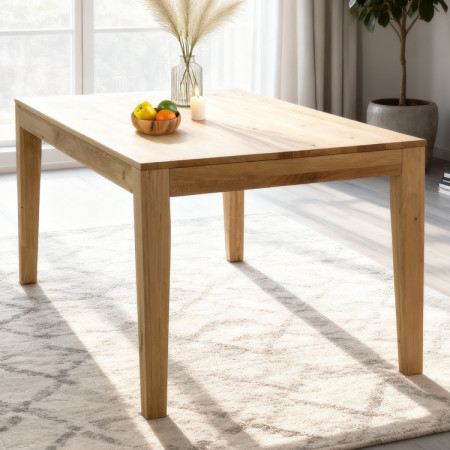 Massivholz Ausziehbarer Eiche Tisch 160 - 210 cm