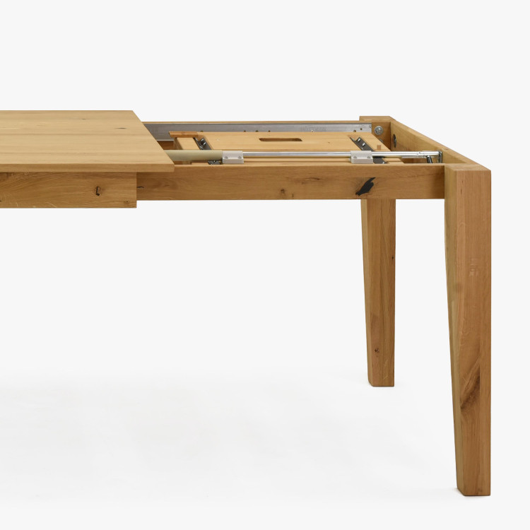 Massivholz Ausziehbarer Eiche Tisch 160 - 210 cm