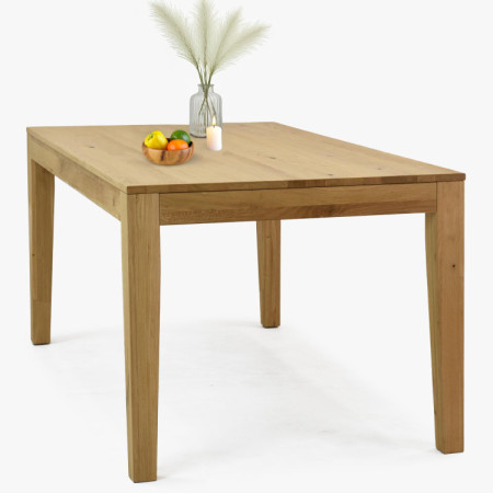 Massivholz Ausziehbarer Eiche Tisch 160 - 210 cm