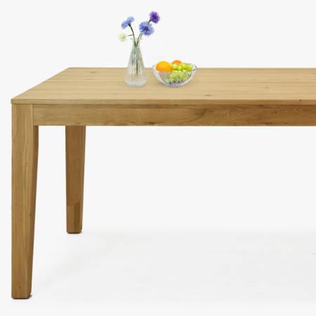 Massivholz Ausziehbarer Eiche Tisch 160 - 210 cm