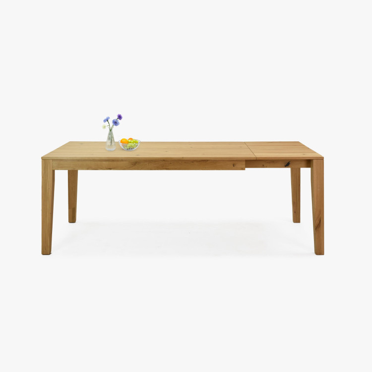 Massivholz Ausziehbarer Eiche Tisch 160 - 210 cm