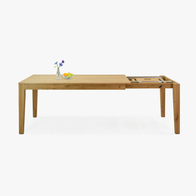 Massivholz Ausziehbarer Eiche Tisch 160 - 210 cm