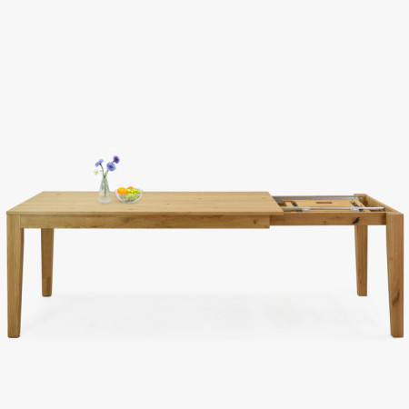 Massivholz Ausziehbarer Eiche Tisch 160 - 210 cm