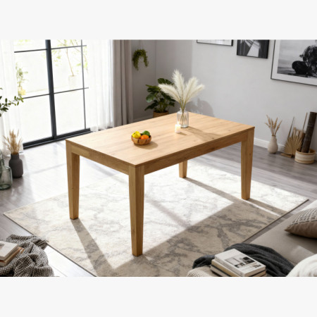 Massivholz Ausziehbarer Eiche Tisch 160 - 210 cm