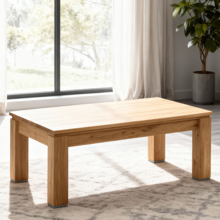 Eichen-Couchtisch 120 x 70 cm