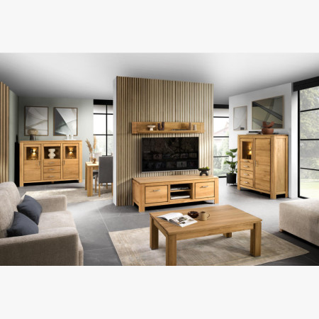 Eichen-Couchtisch 120 x 70 cm