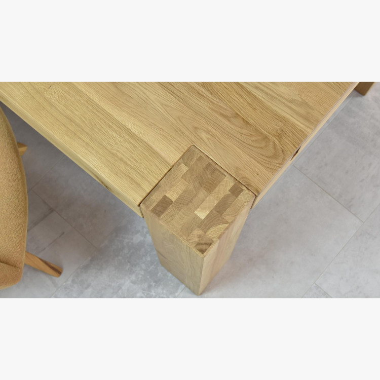 Eichentisch Massivholz Eiche, George 180 x 100 cm