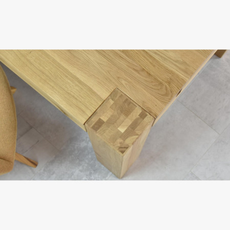 Eichentisch Massivholz Eiche, George 180 x 100 cm