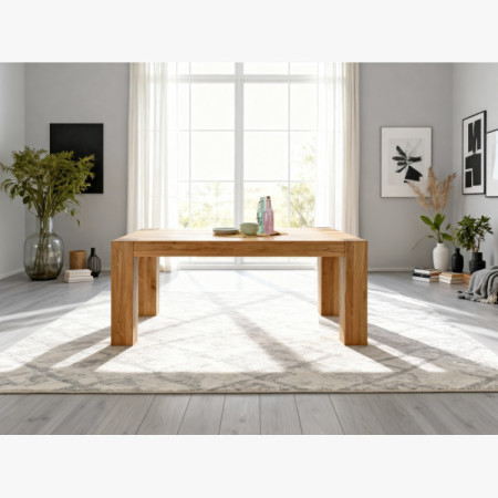 Eichentisch Massivholz Eiche, George 180 x 100 cm