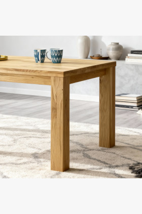 Massiver Esstisch Eiche, Bratislava 140 x 90 cm 2