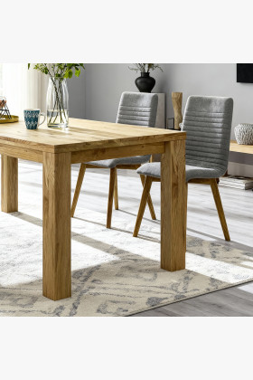 Massiver Esstisch Eiche, Bratislava 160 x 90 cm 2