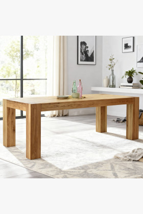 Eichen Esstisch aus massivem DUB, George 220 x 100 cm