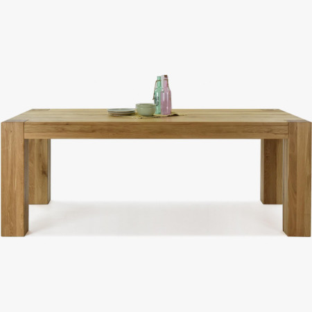 Eichen Esstisch aus massivem DUB, George 220 x 100 cm