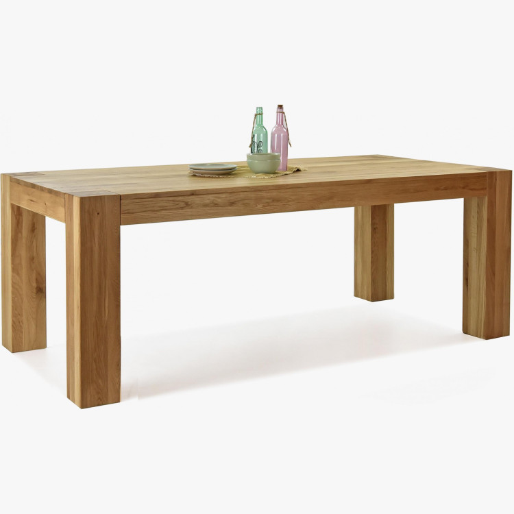 Eichen Esstisch aus massivem DUB, George 220 x 100 cm