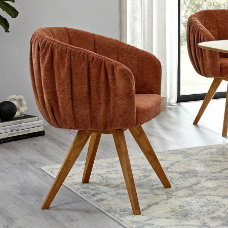 Dubový Tisch mit einem X-förmigen Metallbein 180 x 90 cm