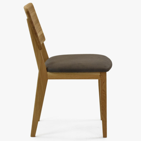 Eiche Tisch 180 x 90 cm und 4 Holzstühle