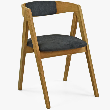 Sestava Eichenholztisch und 4 Stühle