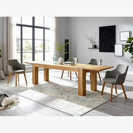 Modernes Esszimmer-Set aus Massivholz