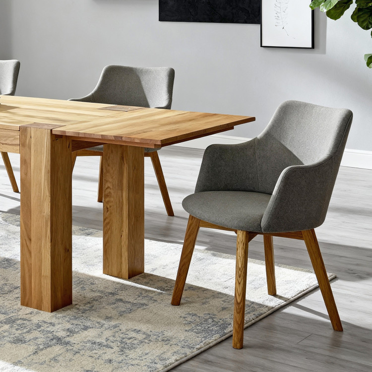 Modernes Esszimmer-Set aus Massivholz