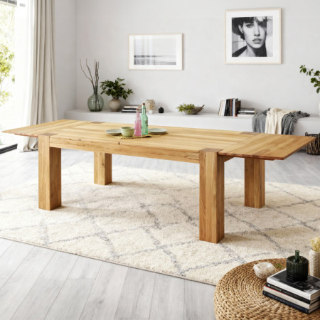 Modernes Esszimmer-Set aus Massivholz