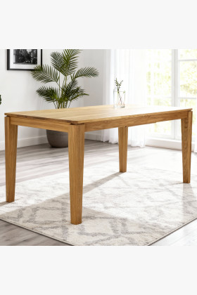 Esstisch aus massiver Eiche ausziehbar, Houston 160-210 x 90 cm 2