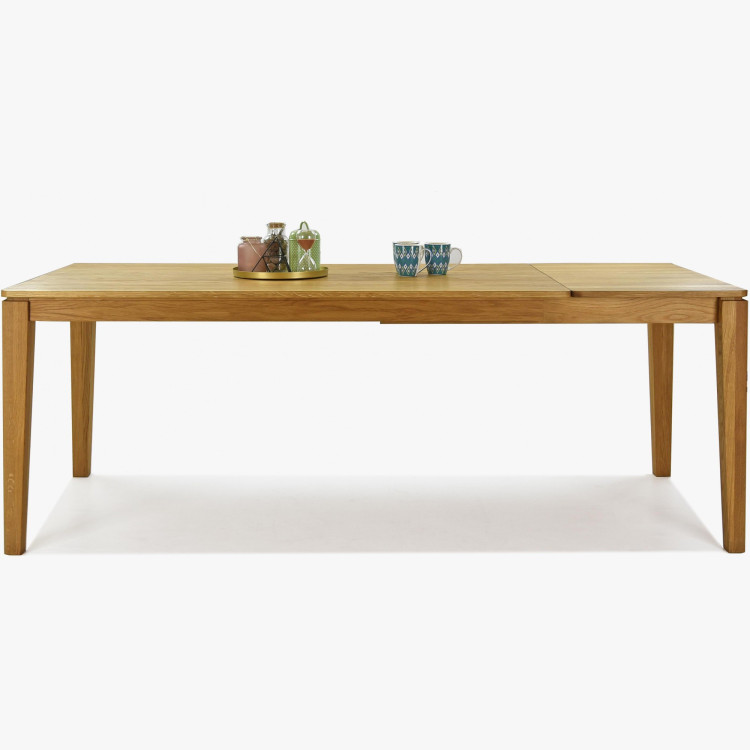 Esstisch aus massiver Eiche ausziehbar, Houston 160-210 x 90 cm