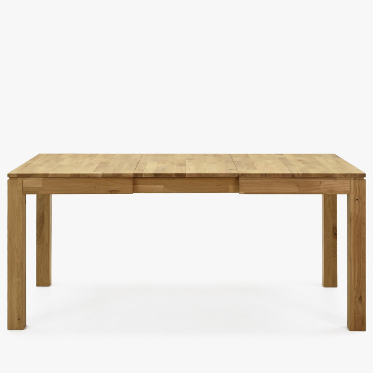 Massiver ausziehbarer Tisch 120 x 80 cm, + 50 cm