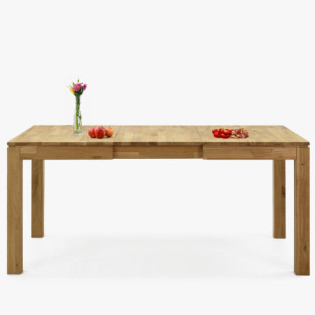 Massiver ausziehbarer Tisch 120 x 80 cm, + 50 cm