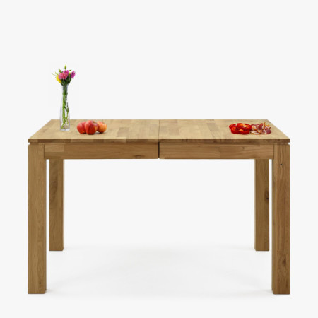 Massiver ausziehbarer Tisch 120 x 80 cm, + 50 cm