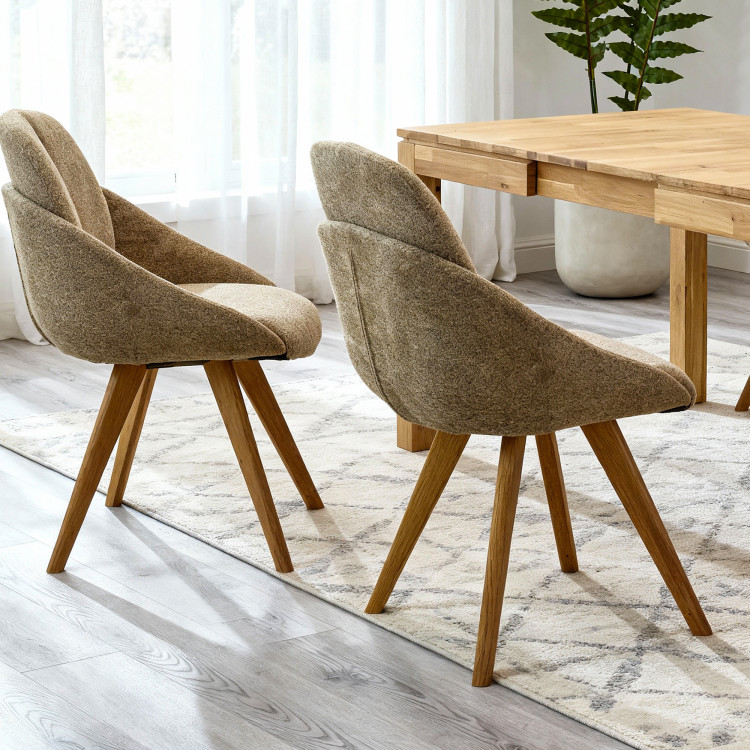 Massiver ausziehbarer Tisch 120 x 80 cm, + 50 cm