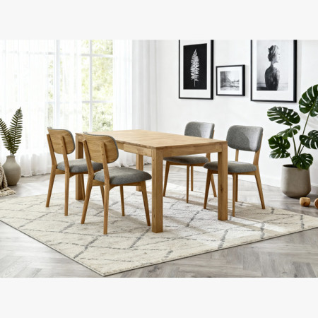 Massiver ausziehbarer Tisch 120 x 80 cm, + 50 cm