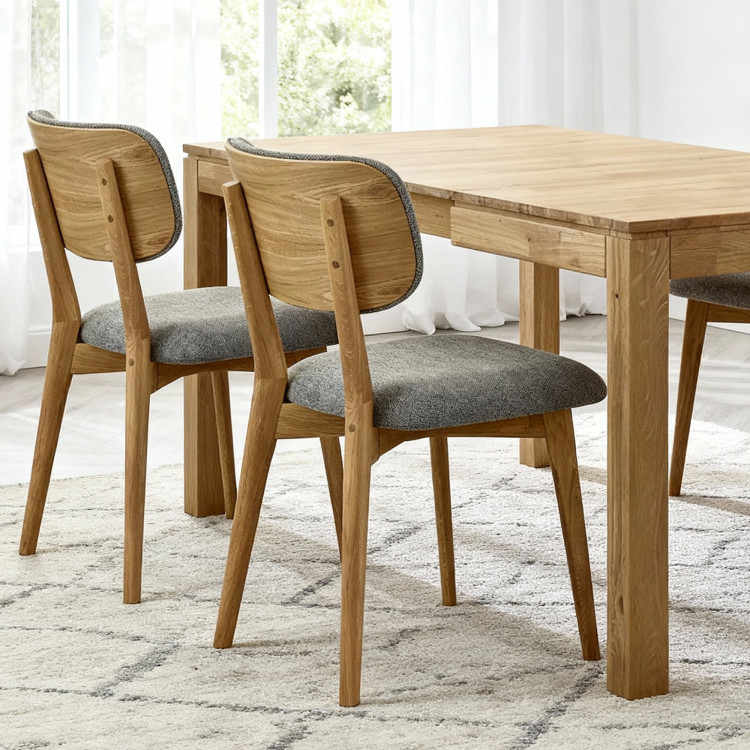 Massiver ausziehbarer Tisch 120 x 80 cm, + 50 cm